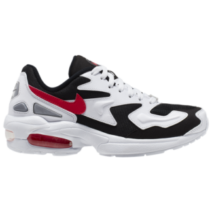 Nike Womens Nike Air Max 2 Light - Womens Shoes White/Red Orbit/Black Size 07.0