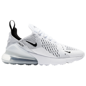 Nike Womens Nike Air Max 270 - Womens Running Shoes White/Black/White Size 05.5