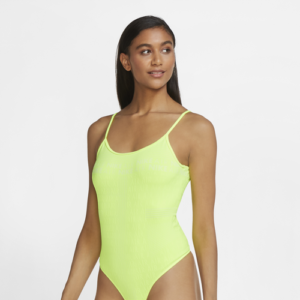 Nike Womens Nike Air Smls Bodysuit - Womens Volt/Black Size S