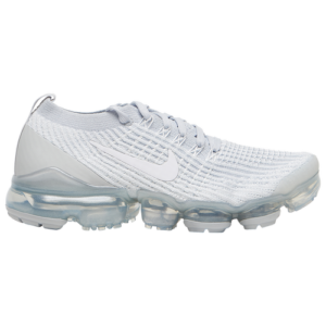 Nike Womens Nike Air VaporMax Flyknit 3 - Womens Running Shoes White/White/Pure Platinum Size 06.0