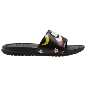 Nike Womens Nike Benassi JDI Slide - Womens Shoes Black/White/Black Size 05.0