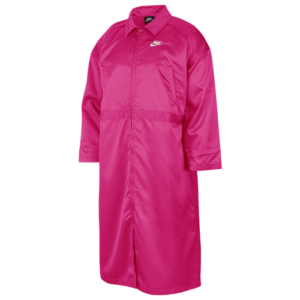 Nike Womens Nike Icon Clash Satin Jacket - Womens Pink/Pink Size XS