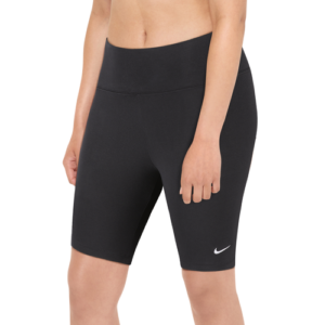 Nike Womens Nike Leg-A-See Bike Shorts - Womens Black/Black/White Size XS