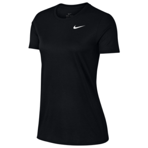 Nike Womens Nike Legend T-Shirt - Womens Black/Black Size L