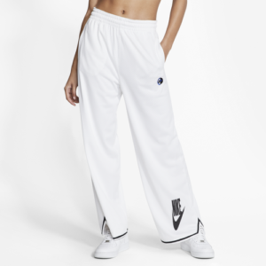 Nike Womens Nike NSW Jersey Sisterhood Pant - Womens White/Black Size M