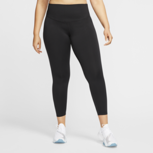 Nike Womens Nike One Tight Plus Size - Womens Black/White