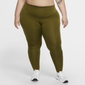 Nike Womens Nike Plus Size Iconclash One Tight - Womens Olive/Black