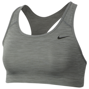 Nike Womens Nike Pro Swoosh Medium Bra - Womens Smoke Grey/Pure Size XS