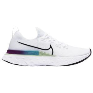 Nike Womens Nike React Infinity Run Flyknit - Womens Running Shoes White/Black/Vapor Green Size 05.5