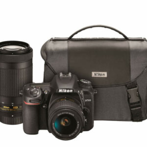 Nikon D7500 Black Digital SLR With Dual Zoom Lens Kit