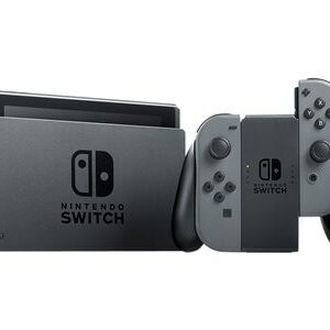 Nintendo Switch with Gray Joy-Con - game console - gray, black