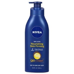 Nivea Nourishing Skin Firming Body Lotion with Q10 and Vitamin C - 16.9 fl oz