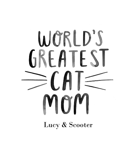 Non Photo Canvas Print, 11x14, Home Décor -Worlds Greatest Cat