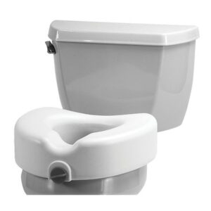 Nova Raised Locking Toilet Seat - 1.0 Each