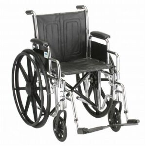 Nova Wheelchair with Detachable Arms 5165S 16 inch - 1.0 ea