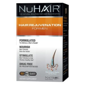 NuHair Hair Regrowth for Men Dietary Supplement Tablets - 50.0 tablets