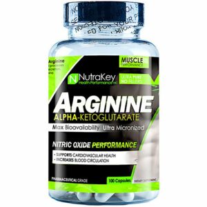 NutraKey Arginine Alpha-Ketoglutarate Capsules - Health Supplements at Academy Sports