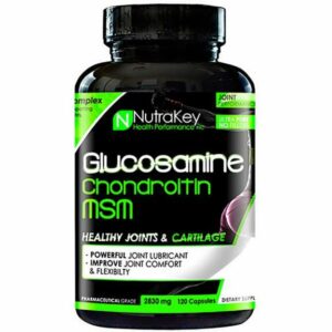 NutraKey Glucosamine Chondroitin MSM Capsules - Health Supplements at Academy Sports