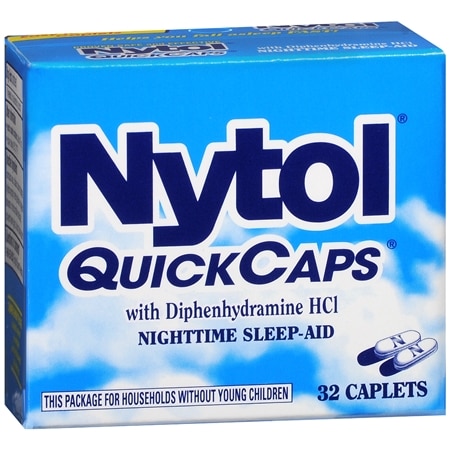 Nytol QuickCaps, Caplets - 32.0 ea