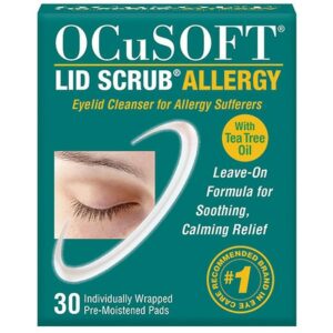 OCuSOFT Lid Scrub Allergy Pads - 30.0 ea