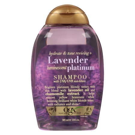 OGX Lavender Luminescent Platinum Shampoo - 13.0 oz