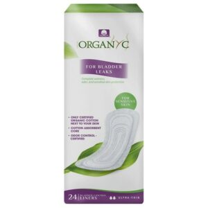 ORGANYC Bladder Control 100% Organic Cotton Liners Ultra-Thin - 24.0 ea