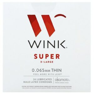Okamoto Wink Super Condom - 24.0 ea