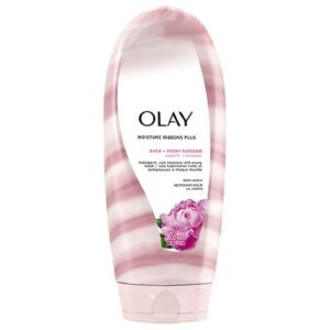 Olay Moisture Ribbons Plus Body Wash Shea Butter + Peony Blossom, 18 oz - 18.0 fl oz