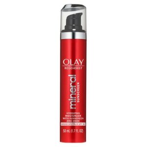 Olay Regenerist Mineral Sunscreen Face Moisturizer, Zinc Oxide, SPF 30 - 1.7 oz