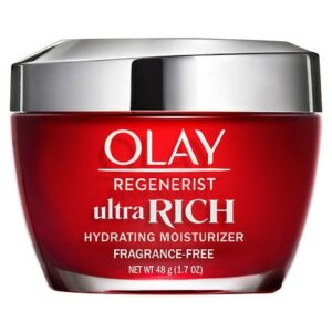 Olay Regenerist Ultra Rich Face Moisturizer, Fragrance-Free - 1.7 oz