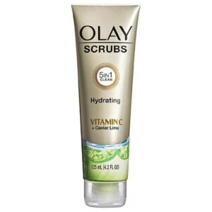 Olay Scrubs Hydrating Vitamin C + Caviar Lime Facial Cleanser - 4.2 fl oz