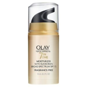 Olay Total Effects Face Moisturizer SPF 15, Fragrance-Free Fragrance-Free - 0.5 fl oz