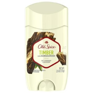 Old Spice Fresher Collection Invisible Solid Antiperspirant/Deodorant Timber with Sandalwood - 2.6 oz