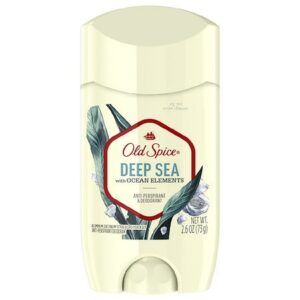 Old Spice Invisible Solid Antiperspirant & Deodorant Deep Sea with Ocean Elements - 2.6 oz
