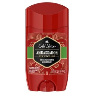 Old Spice Red Collection Invisible Solid Anti-Perspirant and Deodorant for Men Ambassador - 2.6 oz