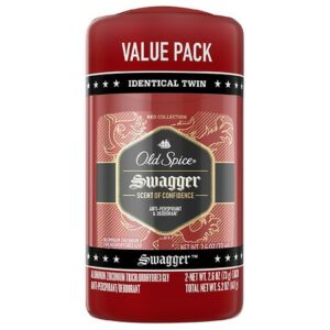 Old Spice Red Zone Invisible Solid Swagger - 2.6 oz x 2 pack