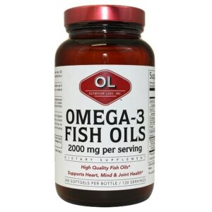 Olympian Labs Omega-3 Fish Oils 1000mg - 240.0 ea