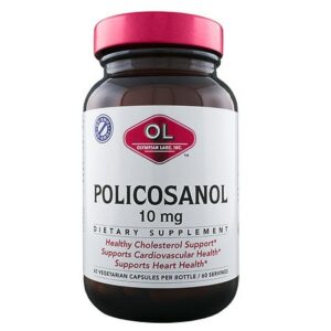 Olympian Labs Policosanol 10mg, Vegetarian Capsules - 60.0 ea
