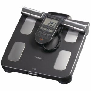 Omron Body Composition Monitor with Scale Black/Silver - Sport Medicine And Accessories at Academy Sports