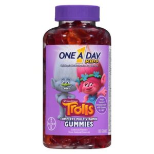 One A Day Kids Trolls Gummies - 180.0 ea