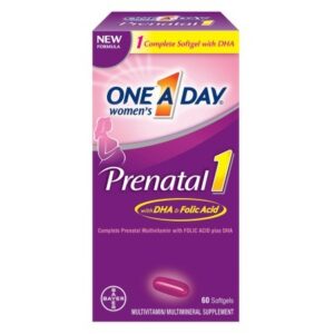 One A Day Prenatal 1 with DHA & Folic Acid, Softgels - 60.0 ea