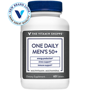 One Daily Men's 50+ Multivitamin & Multimineral with Vitamin D3 (60 Tablets)