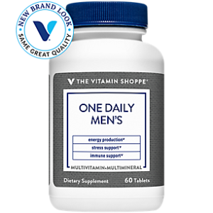 One Daily Men's Multivitamin & Multimineral with 2000 IU Vitamin D3 (60 Tablets)