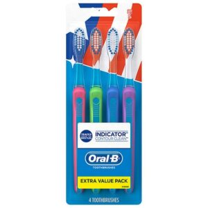 Oral-B Indicator Toothbrushes Soft - 4.0 ea