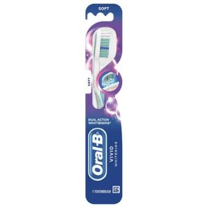 Oral-B Vivid Whitening Manual Toothbrush, Soft - 1.0 ea