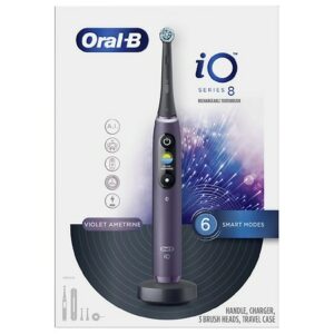 Oral-B iO Series 8 Electric Toothbrush with 3 Brush Heads - 1.0 ea