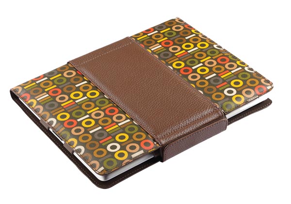 Orla Kiely Rotating Folio Case for Apple iPad 2 (Binary)