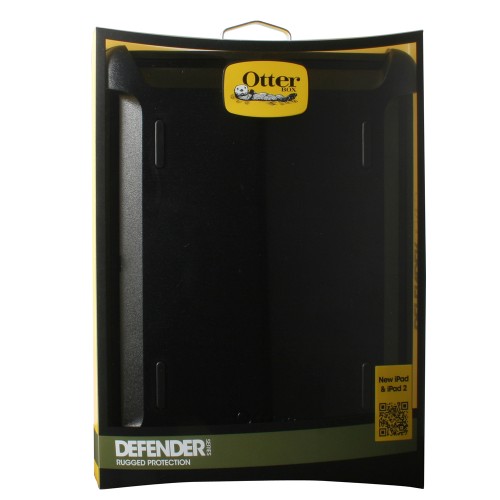 OtterBox Defender Case for Apple iPad 3, iPad 2 (Black)