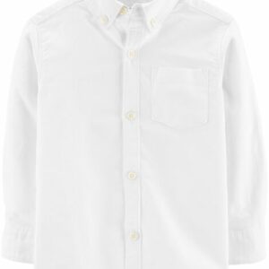 Oxford Button-Front Shirt