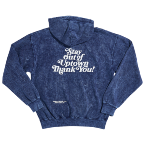 PLTD Mens PLTD Stay Out Hoodie - Mens Blue/White Size XL